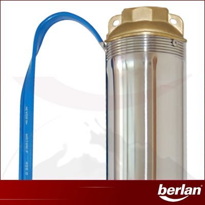 Berlan BTBP100-4-0.37 Tiefbrunnenpumpe Flachbandkabel