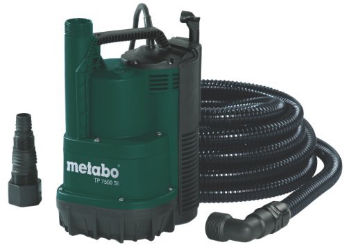 Metabo TP 7500 SI Klarwasserpumpe mit Schlauch